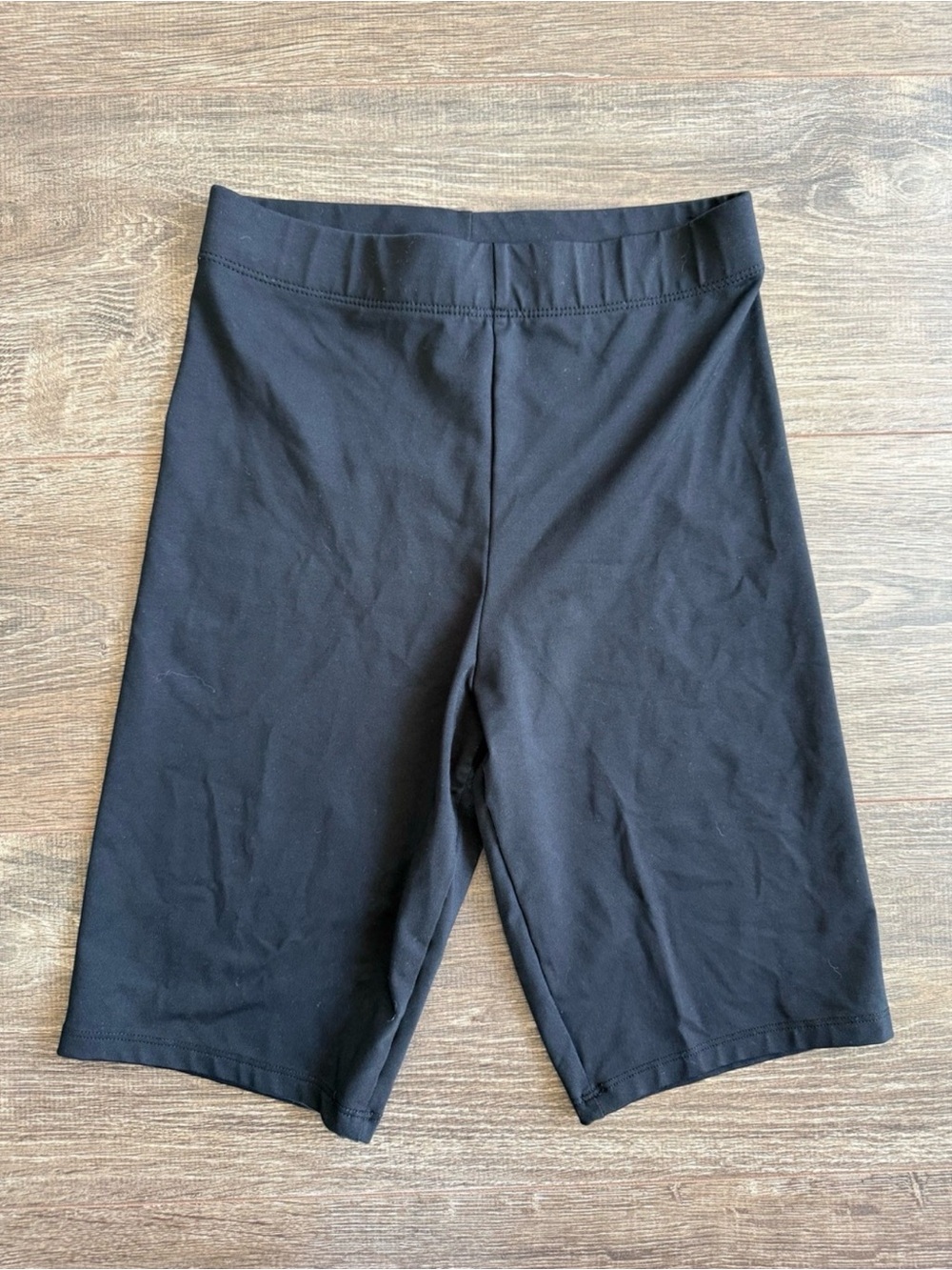 H&M Black Women's Stretch Bike Shorts